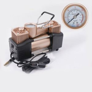 Compresseur d'air numérique double cylindre ABS gonflable 12V en métal pour voiture haute pression - Product Image 3