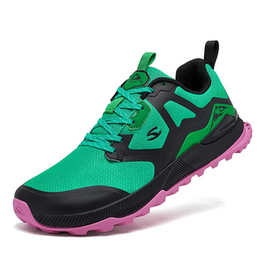 Unisex Hiking <b>Sneakers</b> Lace-Up Walking Shoes Outdoor Travel Artificial <b>Leather</b> Casual <b>Sneakers</b> - Product Image 3