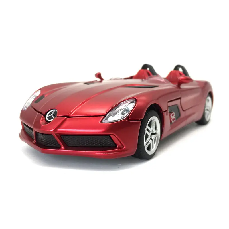 Döküm 1:32 simülasyon Mercedes oyuncak araba cabrio alaşım model erkek yerçekimi güç spor dekorasyon araba kalıp