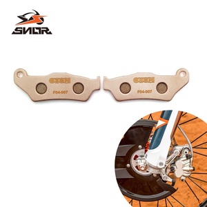 Pastillas de Freno Delanteras de Cobre Sinterizado <span class=keywords><strong>SNOR</strong></span> para Motocicletas Todoterreno KTM EXC EXCF SX SXF XC XCF XCW HUSQVARNA FC FE FX TC TE TX - Product Image 1