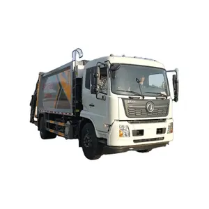 Dongfeng Tianjinkang230馬力16m3圧縮ごみ収集車家庭廃棄物処理トラック