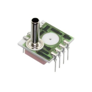 Capteur de pression Support Agent Service 1210A-015A-<span class=keywords><strong>3L</strong></span>, pression absolue 103,42 kPa, tube de 3,23 mm, 0 mV à 100 mV, module 8-DIP à montage traversant - Product Image 1