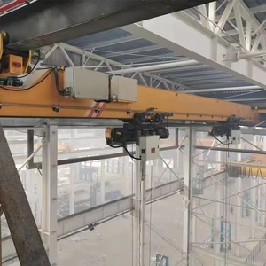 Grúa <span class=keywords><strong>Puente</strong></span> Monoviga Tipo Europeo con Motor, Vano de 25m, Capacidad de 3 Toneladas, Bomba de Motor YiXing para Planta de Fabricación - Product Image 2