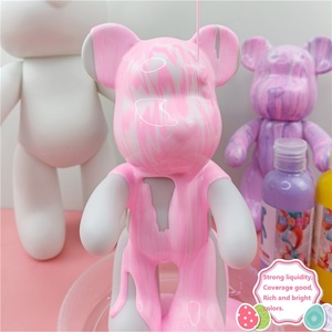 Paul Cezanne không độc chất lỏng tự làm gấu Acrylic sơn acrylic Neon đổ sơn chất lỏng sơn acrylic - Product Image 3