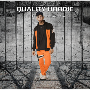 Sweat-shirt unisexe surdimensionné respirant de haute qualité avec logo personnalisé, vêtements de sport pour hommes, 100% coton, poids moyen, techniques d'impression - Product Image 2