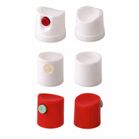 Actionneur d'aérosol en plastique standard de 1 pouce, calibre assorti, en stock usine, pour la distribution d'aérosols désodorisants