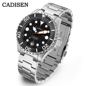 Reloj <span class=keywords><strong>CADISEN</strong></span> 8232 para Hombre, Automático, Mecánico, MIYOTA 8215, Cristal de Zafiro, Acero Inoxidable, Resistente al Agua 100m - Product Image 5