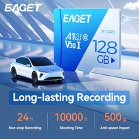 Kartu Memori Grosir EAGET T1-9 A1 U3 C10 V3 Tarjeta De Memoria Kartu Kamera untuk Penyimpanan Ponsel Kartu TF Kartu Mini SD