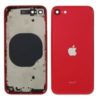 Carcasa Media SE 2020, Cubierta Trasera de Aleación de Aluminio, Roja