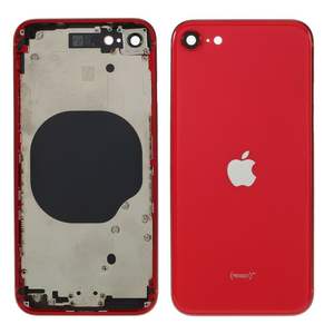 Custodia per Apple iPhone SE 2020 con cover posteriore rossa - Product Image 3