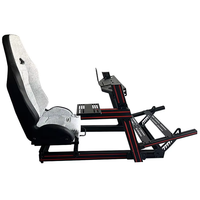 Nouvelle Arrivée Sim Racing Rig 40120 4080 Jeu Simulateur De Conduite Cockpit Kit Noir En Aluminium Sim Rig Racing Simulator Cockpit