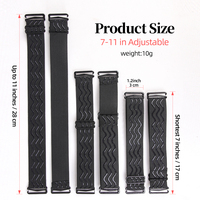 Bandeau Élastique Amovible et Réglable en Silicone Antidérapant pour Perruque, Accessoire pour Maintenir une Perruque sans Colle en Place, Noir 3,0 cm x 28 cm