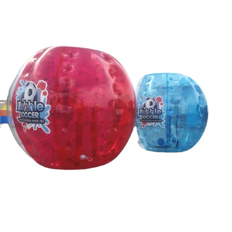 Party verleih ausrüstung! 1,0mm TPU Bubble Soccer/Bubble Football/aufblasbarer Fußball Bubble Ball