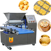 Machine à gâteaux et biscuits professionnelle double usage, multifonctionnelle pour la fabrication de gâteaux en plateau, de gâteaux à moule unique et de pâtisseries