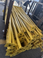 Vente directe usine – Poteau en acier Q235 fabriqué en Chine pour l'ingénierie municipale, télescopique, galvanisé, personnalisable