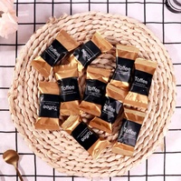 Sachet personnalisé en plastique thermoscellable à soufflet arrière pour l'emballage de snacks, biscuits, glaces, chocolats et barres chocolatées