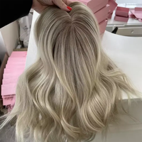 Perruque casher haut de gamme 8x8 à base de soie pour femmes, teinture capillaire ombrée qualité salon, conforme à la loi juive