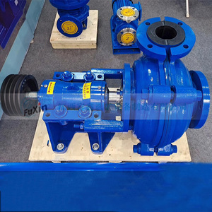 FuXin High Pressure Centrifugal Slurry <b>Pump</b> 6m <b>Suction</b> Head Flange Connection Electric Three Phase Motor Steel Body - Product Image 3