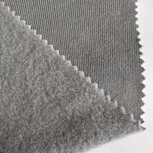 מותאם אישית 95% פוליאסטר 5% ספנדקס אנגורה ריב hacci מוברש סריג 200gsm עבור סוודר, קרדיגן - Product Image 6