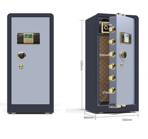 Large Gold Steel Safe <b>Box</b> with Electronic Digital <b>Lock</b> 550x460x1200mm for Home Use - Product Image 3