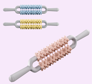 Palo de automasaje portátil 2025 para ejercicio de yoga, rodillo muscular deportivo para piernas, rodillo para músculos abdominales corporales, aplicación para pies - Product Image 1