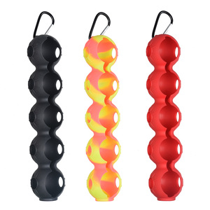 <b>Golf</b> Silicone Ball Sleeve 5-Ball Storage Clip Eco-Friendly Protective Cover For <b>Golf</b> Balls Universal Use - Product Image 5