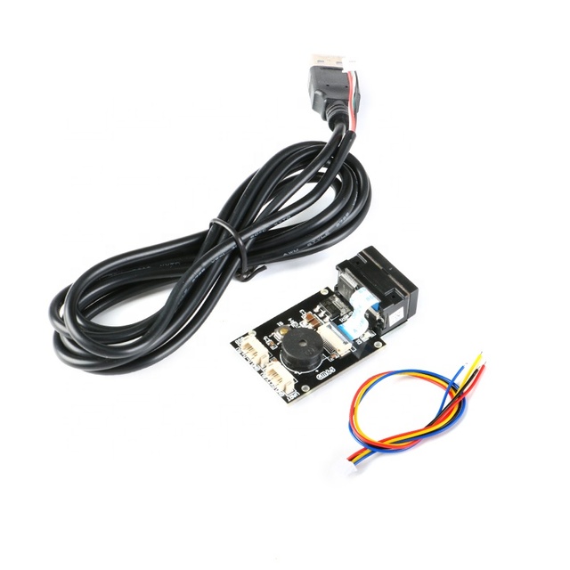 Original GM65 1D 2D Barcode Reading Board CMOS QR Code Scanner Reader Module USB URAT Optical Barcode Reader with Cable