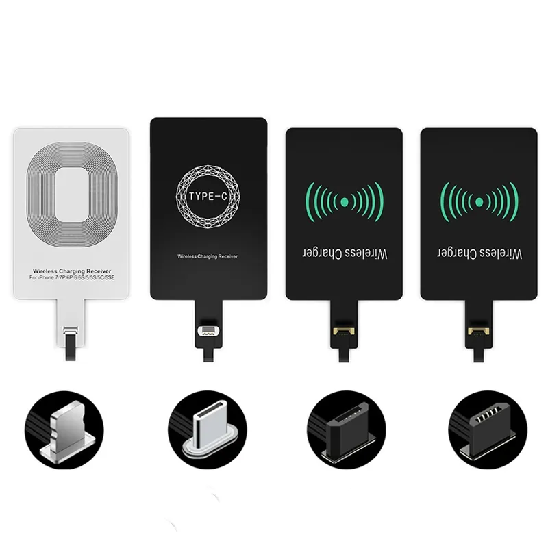 Qi Wireless Charger Receiver For Samsung Huawei Xiaomi For Iphone 6 7 Plus Charging Receiver Adapter Fast Charging