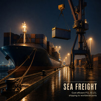 Transitaire maritime professionnel DDP à faible coût Chine-Canada Toronto LCL FCL Livraison porte-à-porte Agent maritime
