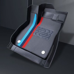 Alfombrilla <span class=keywords><strong>de</strong></span> Coche Universal <span class=keywords><strong>de</strong></span> Lujo, Antideslizante e Impermeable, <span class=keywords><strong>de</strong></span> Textilene, Marca Aveo, en Rollo <span class=keywords><strong>de</strong></span> TPE con Superficie <span class=keywords><strong>de</strong></span> Chenilla y Rayas Tricolor - Product Image 3