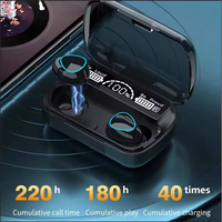 Écouteurs sans fil M10 Tws Bluetooth 5.3, écouteurs sportifs avec micro, boîte de charge, écouteurs pour tous les smartphones