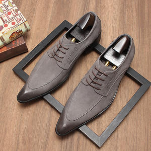 Zapatos de Vestir Formales de Cuero para Hombre, Estilo Italiano, de Lujo, Oxford Sin Cordones, Hechos a Mano, Bordados, Ligeros, para Otoño y Bodas - Product Image 5