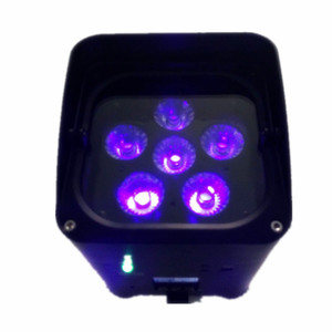 Alla vendita di 6x18w Wireless DMX alimentato a batteria Wifi LED luci Par up luce con custodia di carica per la festa di nozze Bar - Product Image 6