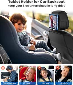 ที่ยึด<span class=keywords><strong>ไอ</strong></span>แพ<span class=keywords><strong>ด</strong></span>ใ<span class=keywords><strong>น</strong></span>รถยนต์แบบติดพนักพิงศีรษะ พร้อมสายรั<span class=keywords><strong>ด</strong></span>กันลื่น ซิลิโค<span class=keywords><strong>น</strong></span> สำหรับแท็บเล็ตขนาด 7-12.9 <span class=keywords><strong>น</strong></span>ิ้ว อุปกรณ์เสริมภายใ<span class=keywords><strong>น</strong></span>รถยนต์สำหรับเด็ก - Product Image 2