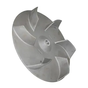 Op Maat Gemaakte Waterpomp Waaier Oem Hogedruk Gietproduct Blower Wheel Gegoten Aluminium Waaier