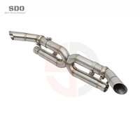 Tubos de Escape Rectos SD Catback para Porsche 911 991 991.1 3.8L 2012-2016, Escape de Acero Inoxidable de Alto Rendimiento Estilo H