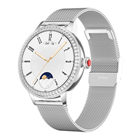 Reloj Inteligente TK26 con Llamadas Bluetooth, Monitor de Ritmo Cardíaco, Oxígeno en Sangre, Contador de Pasos, Pantalla AMOLED para Mujer, Monitorización de Salud