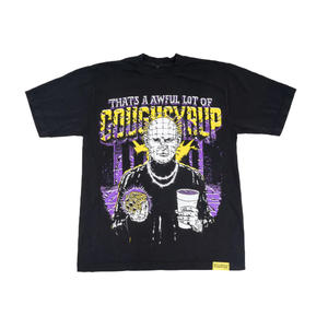 ALOCS Halloween T-shirt COUGH SYRUP Classic Cough Syrup Tee Streetwear T-Shirt <strong>Clothing</strong> <strong>Manufacturers</strong> 100%cotton Custom Clothes - Product Image 2