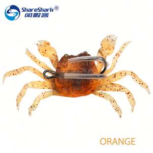 Esche Artificiali Topline Shareshark 3D Simulazione Pesce Morbido <span class=keywords><strong>Esca</strong></span> <span class=keywords><strong>Artificiale</strong></span> a Forma di Granchio <span class=keywords><strong>con</strong></span> Amo per <span class=keywords><strong>Pesca</strong></span> <span class=keywords><strong>in</strong></span> <span class=keywords><strong>Mare</strong></span> <span class=keywords><strong>Esca</strong></span> per Carpe - Product Image 6