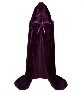 RTS Hocus Pocus костюм на Хэллоуин женская накидка с капюшоном бархатная накидка готова к отправке