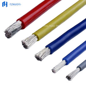 Fil tressé flexible en silicone isolé résistant à la chaleur avec gaine en fibre de verre AGR/AGRP, câbles électroniques, fil de <span class=keywords><strong>chauffage</strong></span> - Product Image 4