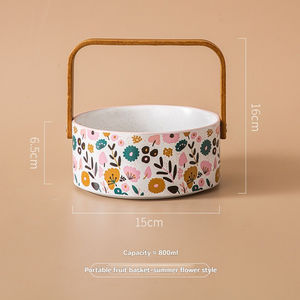 Ensemble de vaisselle vintage en céramique, ensemble de vaisselle de table, ensemble de cadeaux de déménagement tendance pour la maison - Product Image 6