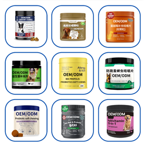 Tabletas Masticables para Eliminar Manchas de Lágrimas en Perros y Gatos, Suplemento Natural para la Salud Ocular con Luteína y Astaxantina, Alto en Proteínas - Product Image 6