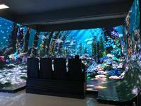 Pantalla LED Interior para Producción Virtual 3D, Cine de Inmersión en Cúpula, Fondo de Escenario