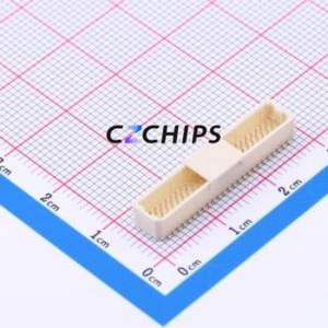HC-SHD-2*25PLT-G-04 Wire-to-<b>Board</b> <b>Pin</b> Header SMD,P=1mm Connector 2x25P 1mm Vertical Mount SHD - Product Image 1