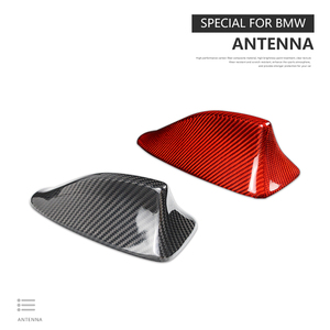 Couverture d'<span class=keywords><strong>antenne</strong></span> aileron de requin en fibre de carbone noire avec connecteur SMA pour <span class=keywords><strong>BMW</strong></span> Série 3/4 G20/G28/F30/F32/M3/M4 Garniture de toit de voiture - Product Image 2