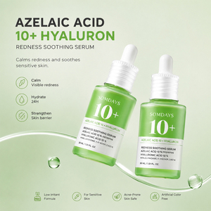 Suero Facial con Ácido <span class=keywords><strong>Azelaico</strong></span> 10 <span class=keywords><strong>y</strong></span> Ácido Hialurónico, Repara Manchas Oscuras, Hidrata <span class=keywords><strong>y</strong></span> Fortalece la Barrera Cutánea - Product Image 2