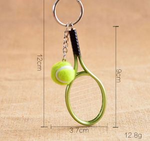 Hot SALE Mini Tennis Racket Pendant Keychain Keyring <b>Key</b> Chain <b>Ring</b> Finder Holer Accessories for Lover's Day Gifts - Product Image 4