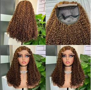 Rohe vietnam esische Haar perücke Großhandel Anbieter bereit, leimlose menschliche Perücken zu tragen <span class=keywords><strong>Pixie</strong></span> <span class=keywords><strong>Curl</strong></span> Super Double Drawn - Product Image 5