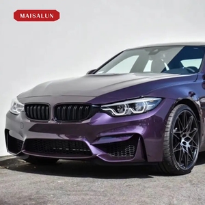 Bumper Bumpers Body Kit per <span class=keywords><strong>BMW</strong></span> <span class=keywords><strong>3</strong></span> <span class=keywords><strong>serie</strong></span> F30 Upgrade a <span class=keywords><strong>M3</strong></span> 1:1 Bodykit largo con paraurti a griglia minigonne laterali parafango - Product Image 3